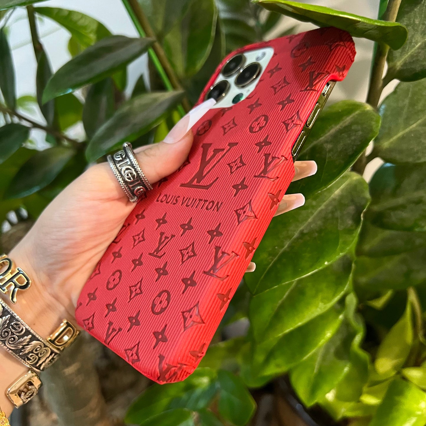 Colorful Love Samsung Case (Red)