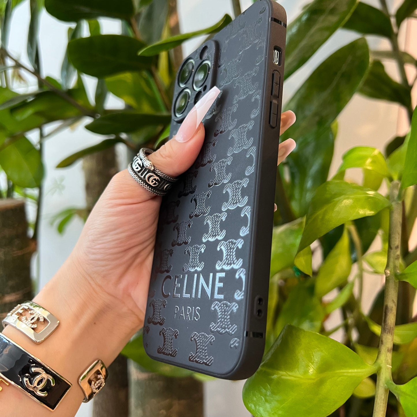 Black Trendy Phone Case ( Cute CE )