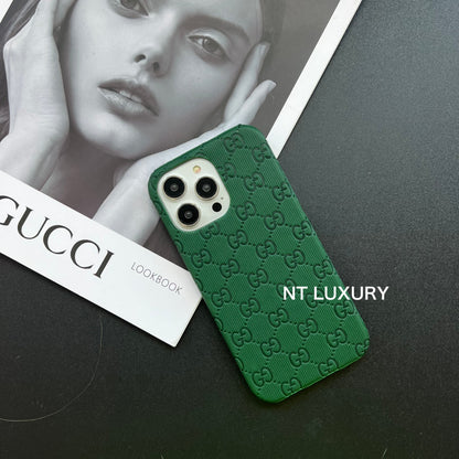 Étui de téléphone coloré et bien conçu (vert)