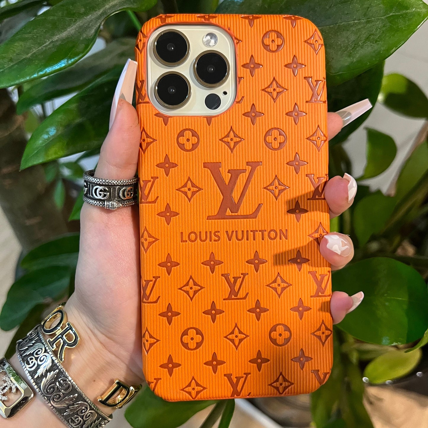 Colorful Love Samsung Case (Orange)