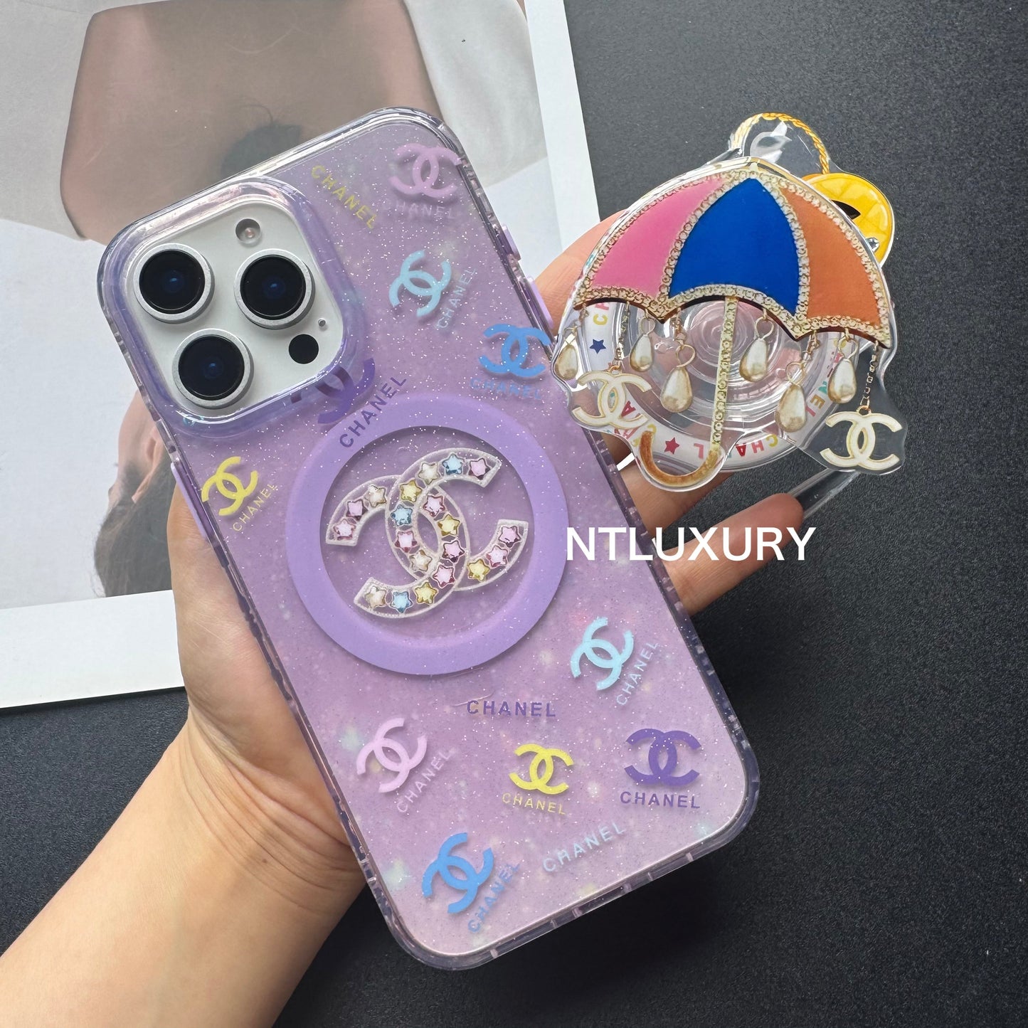 Purple Cool Case with MagSafe Holder