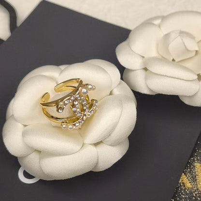 Anello Aperto di Moda con Perla