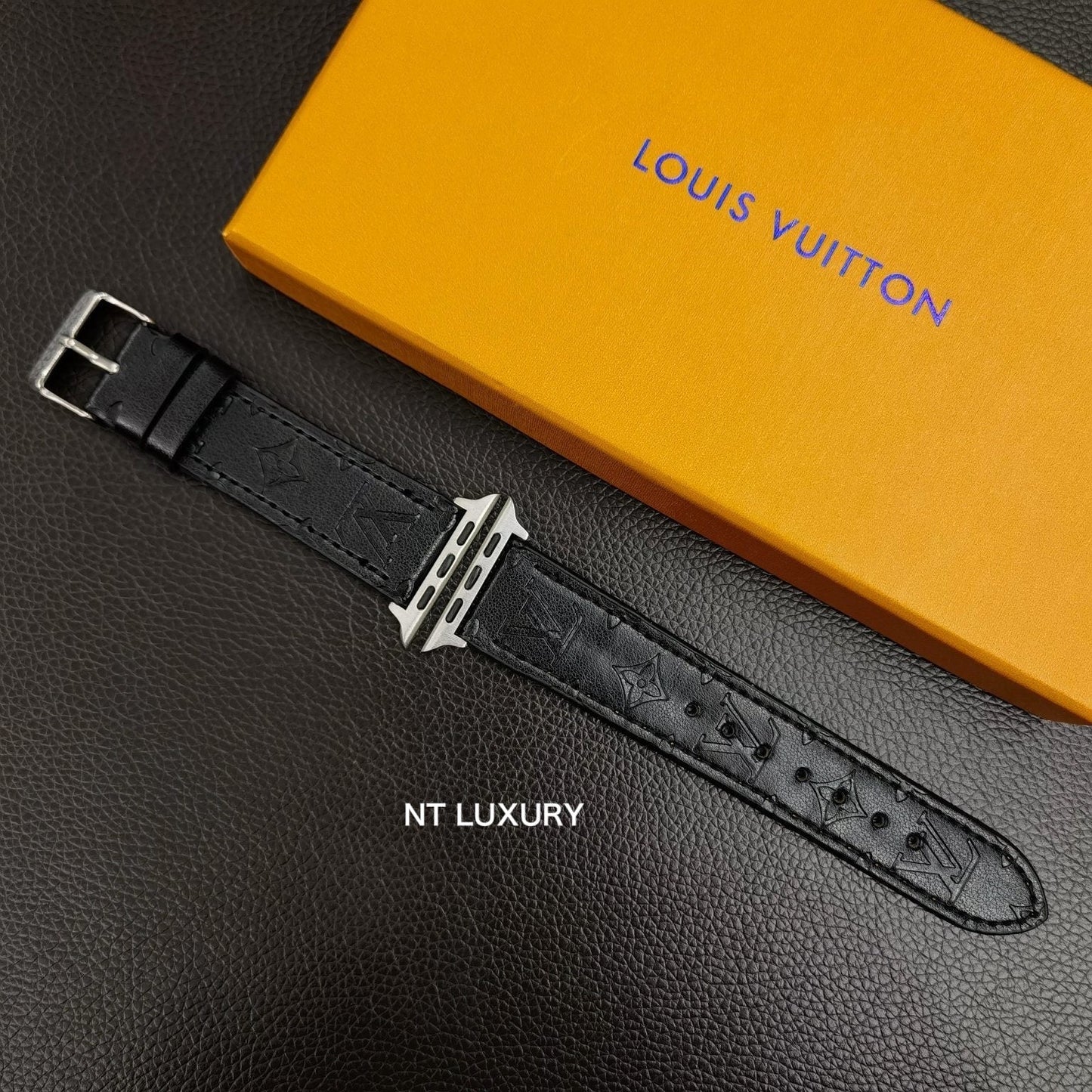 Faux Leather Fancy Watchband For iWatch