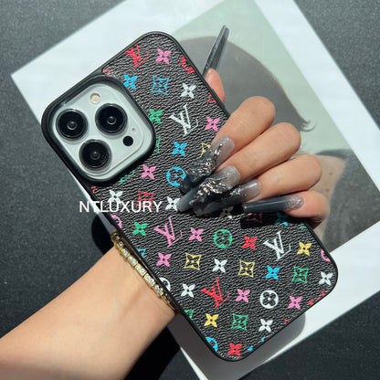 Coque de téléphone Amour traditionnel (Petit amour fantaisie - Noir)