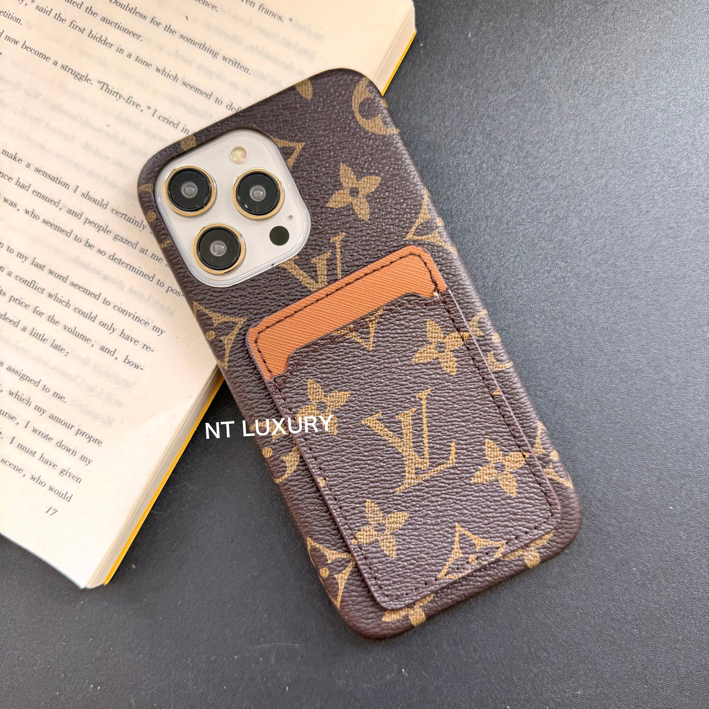 Vintage Floral Design with Purse Phone Case