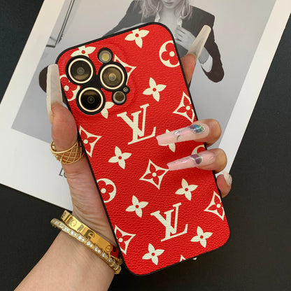 Funda roja tradicional para teléfono