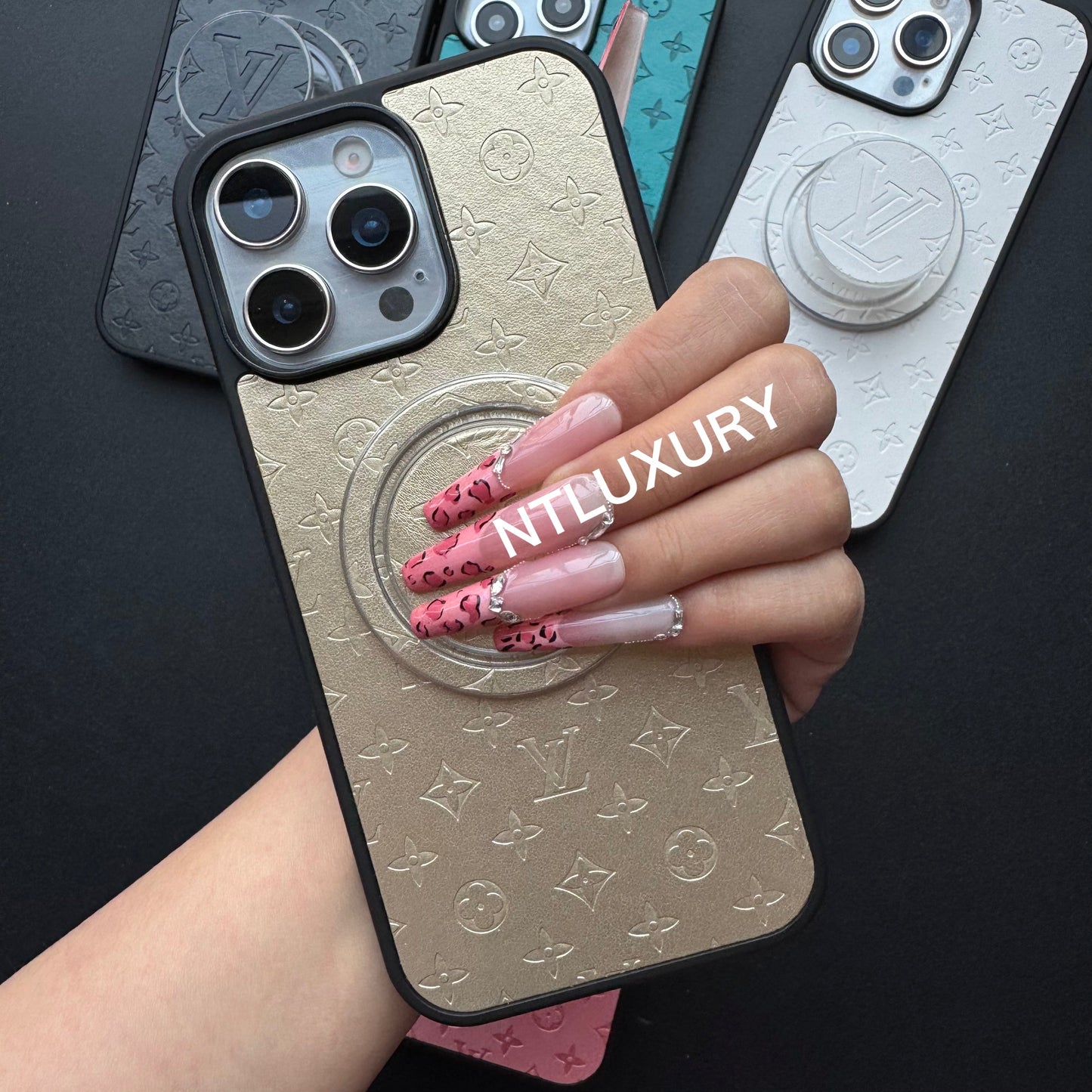 Unique Press Love iPhone Case with Magsafe Holder