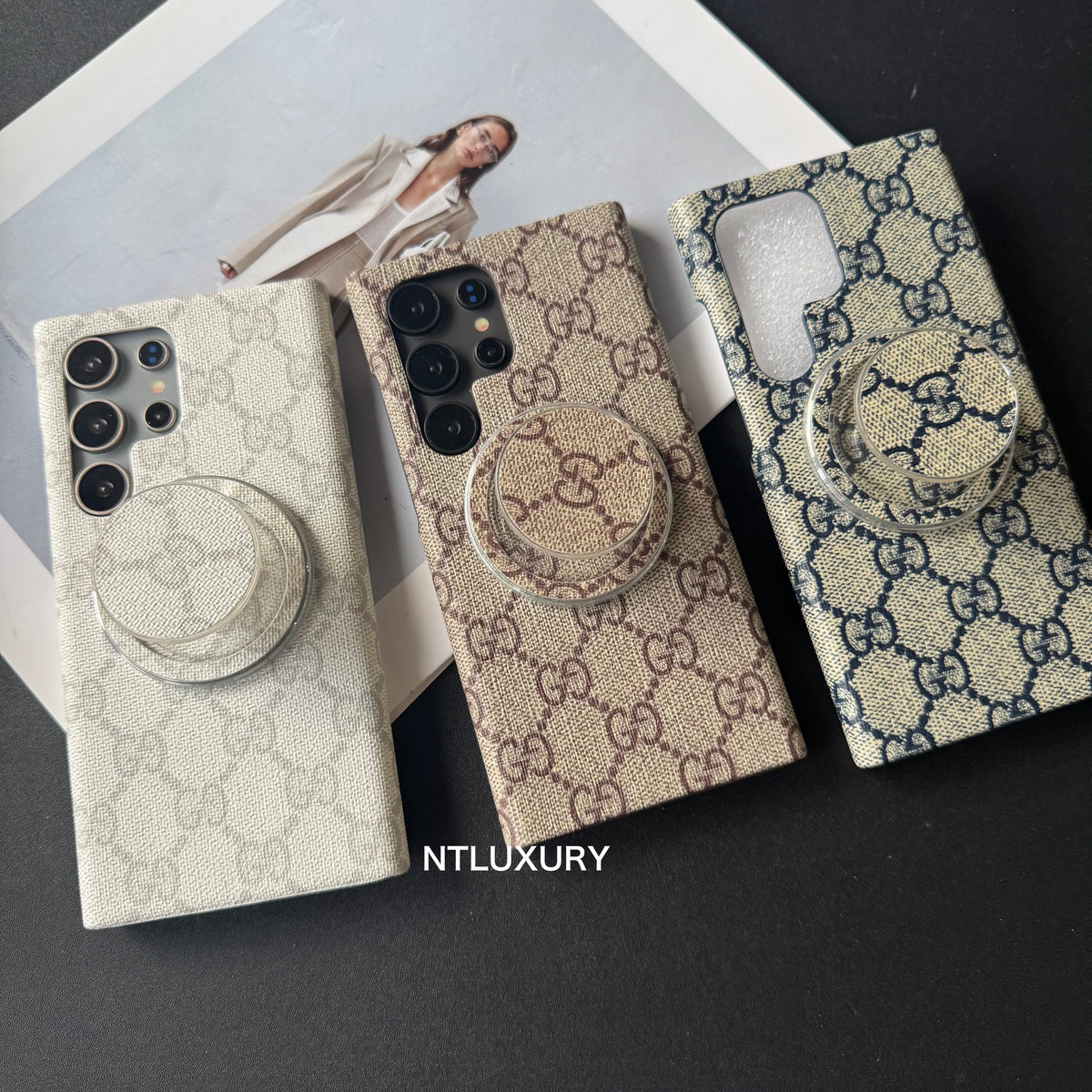 Traditional Love Phone Case with MagSafe Holder (Good)