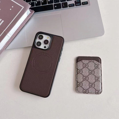 Custodia per telefono con scomparto per carte e design MagSafe (Buono)