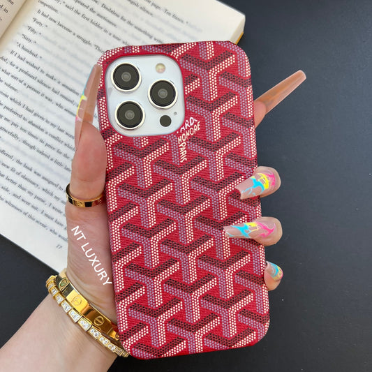 Go Neutral Phone Case (Dark Red)