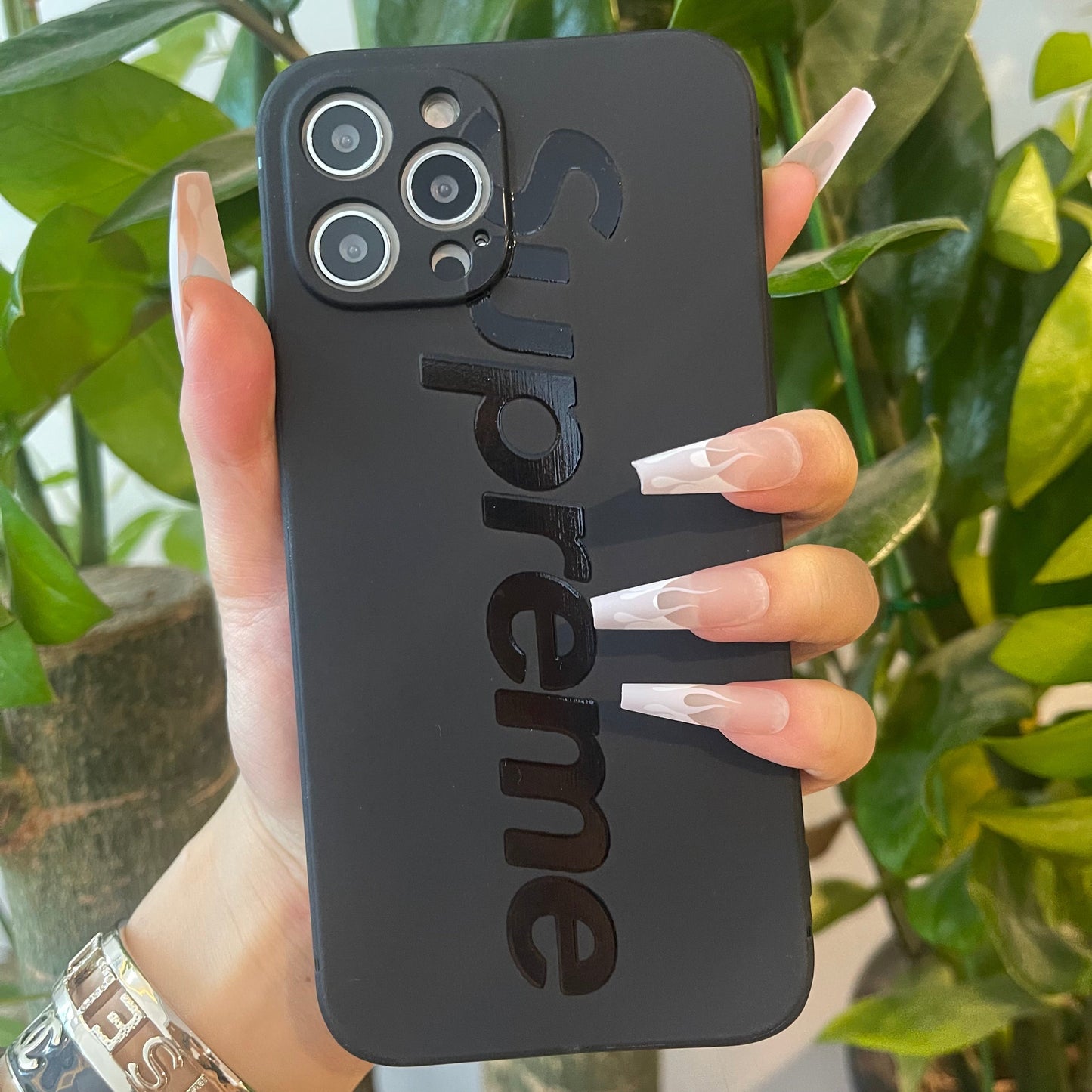 Black Trendy Phone Case (Super)