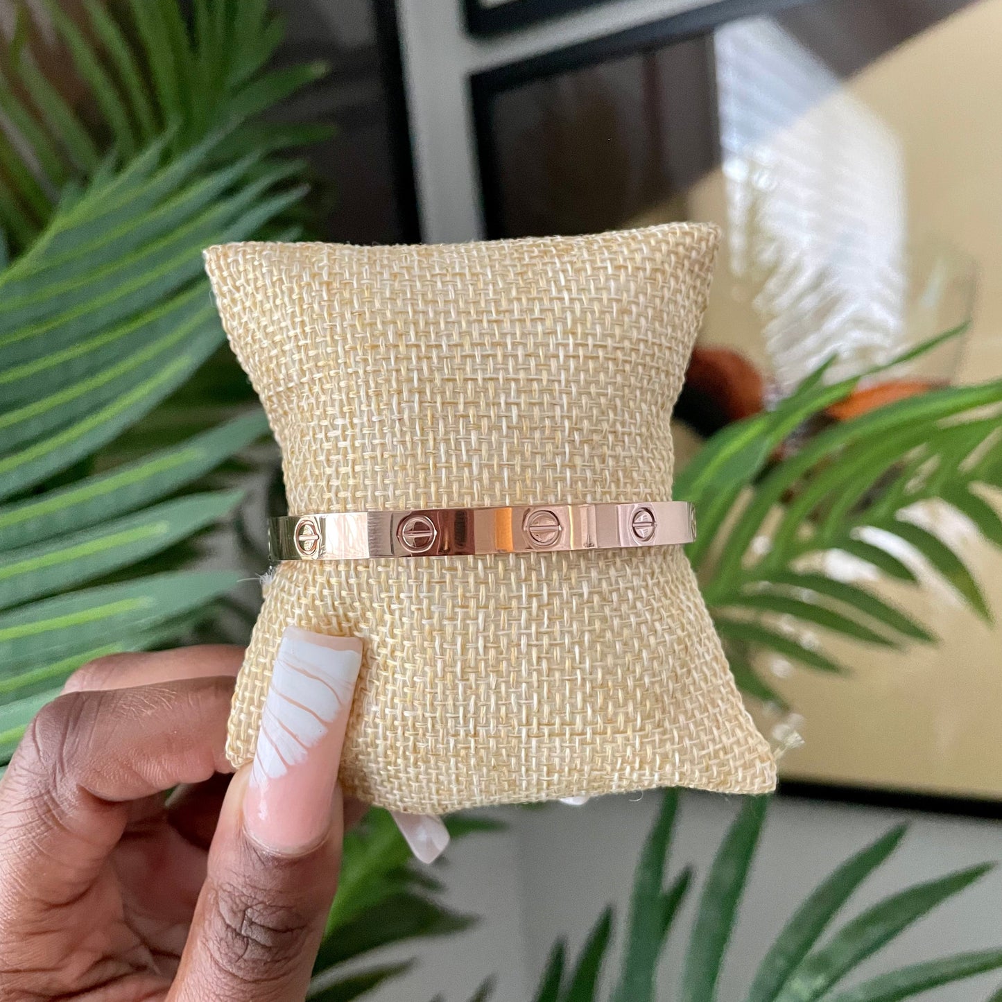 Rose Gold Love Bracelet (with screwdriver)