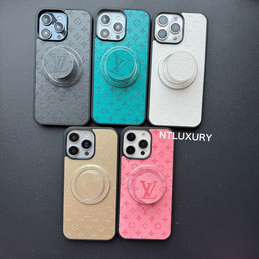 Einzigartige Press Love iPhone Hülle mit Magsafe Halterung