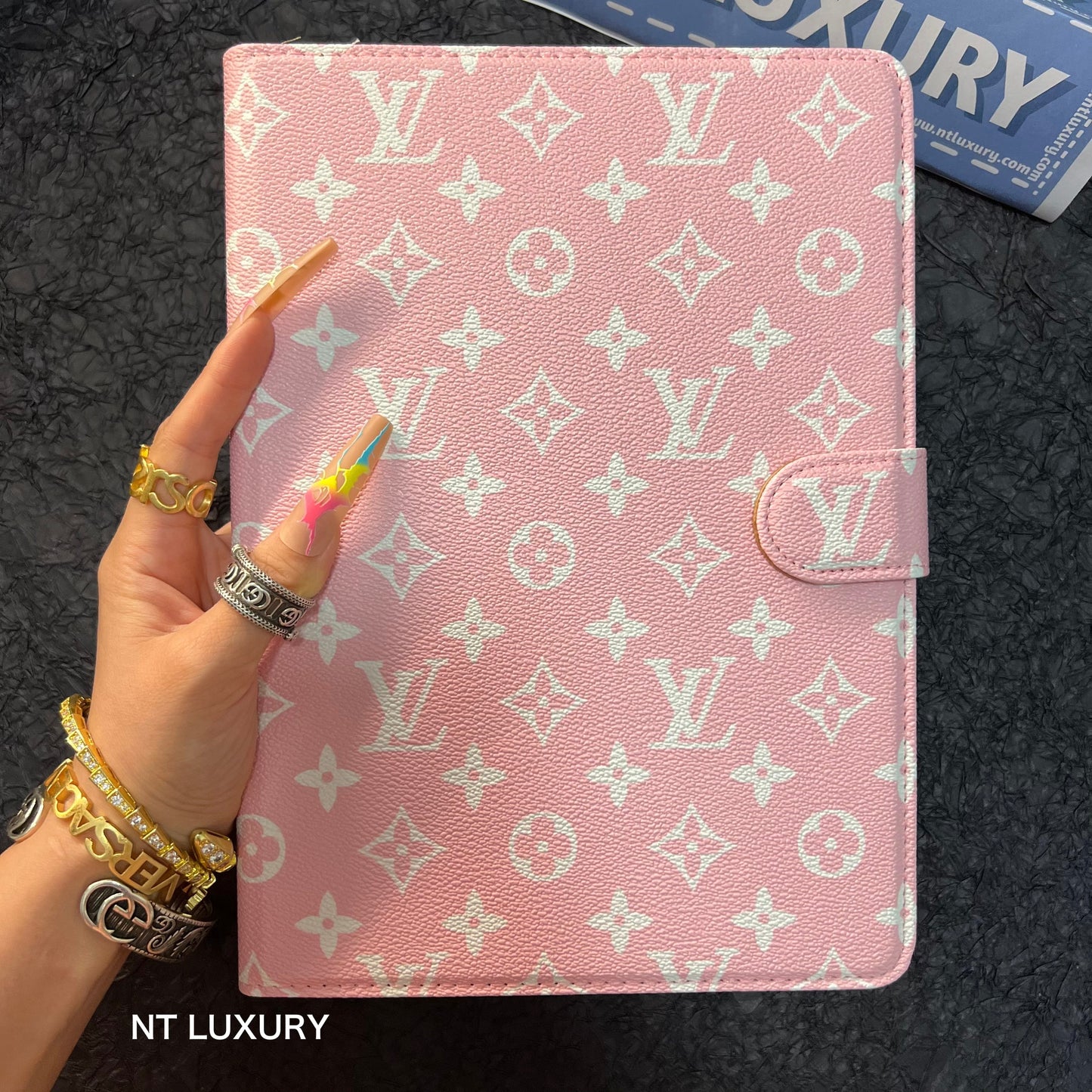 Cute Fancy iPad Case (Pink Love)