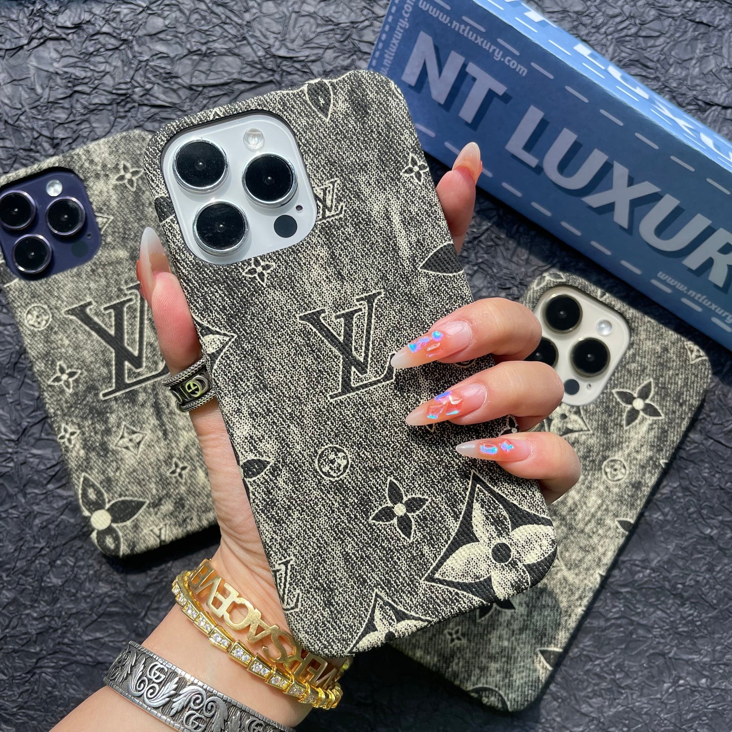 Black Cowboy Love Phone Case For iPhone