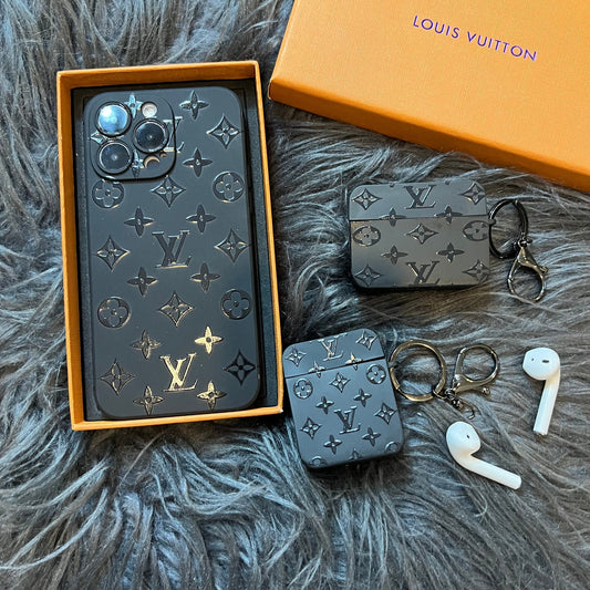 Black Trendy Phone Case ( Small Love)
