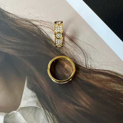 Anello dell'amore in oro e diamanti