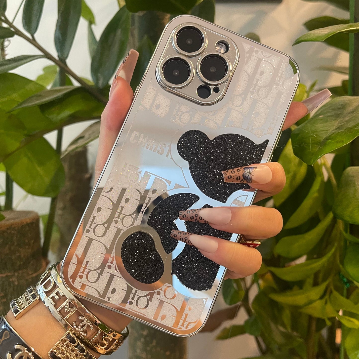 Mirror Bear Phonecase- *ONCE RECEIVED, REMOVE THE PLASTIC LAYER*