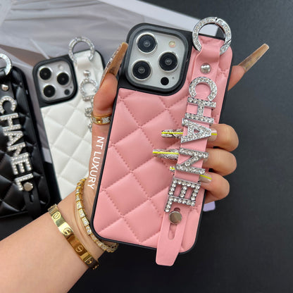 Custodia per Samsung Glitter C con cinturino in vita