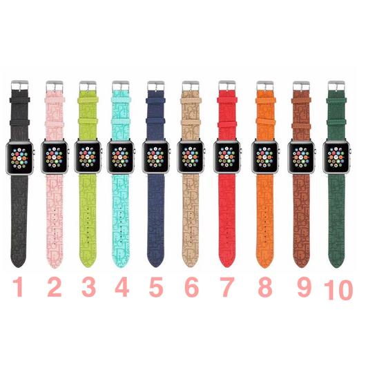 Fancy DD Floral Printed Watchband For iWatch