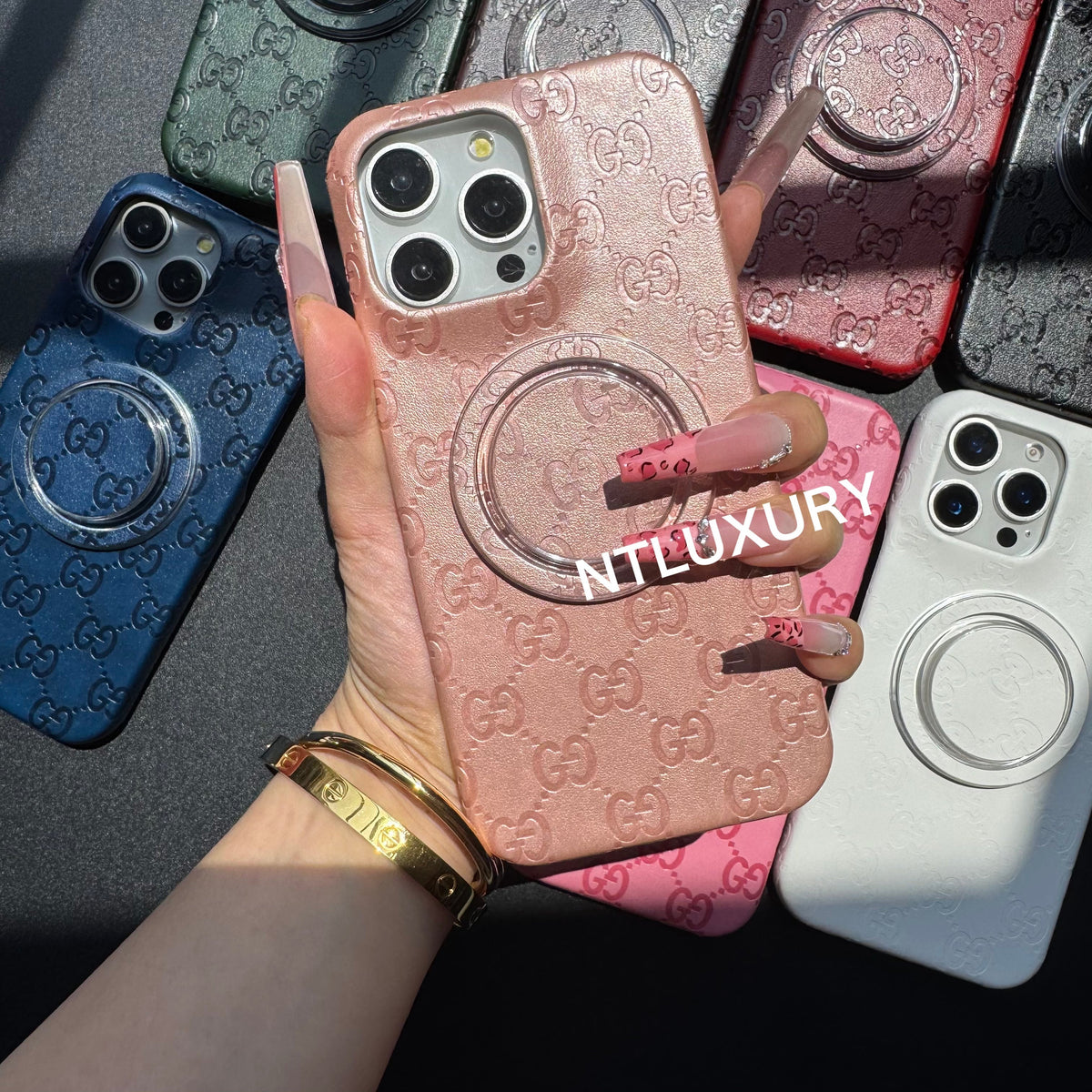 Coque iPhone "Full Press Love" avec support MagSafe