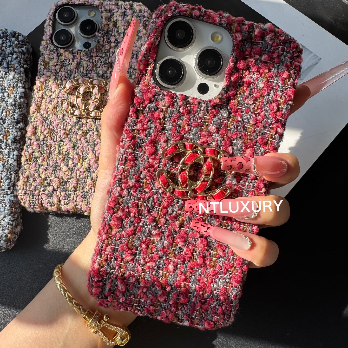 Vintage CC Girl Phone Case For iPhone