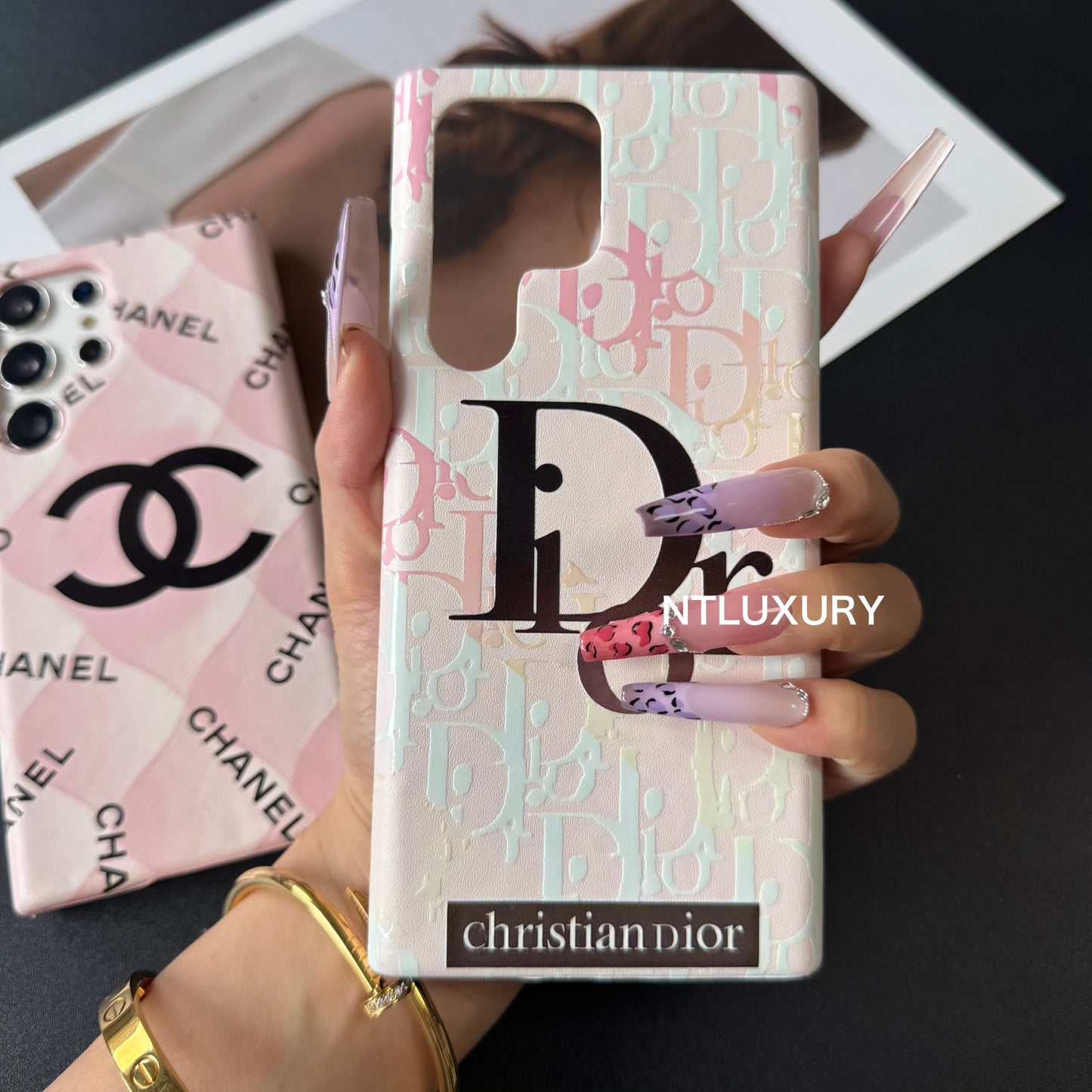Unique Fashion Girl Samsung Case