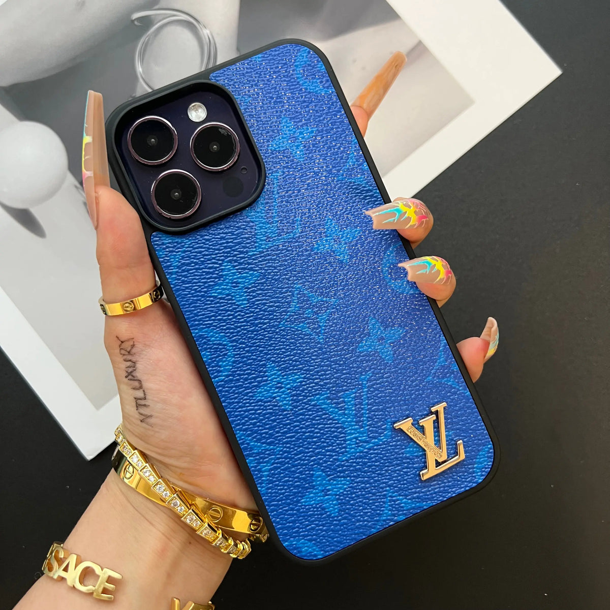 Traditional Colorful Design iPhone Case (Yellow)