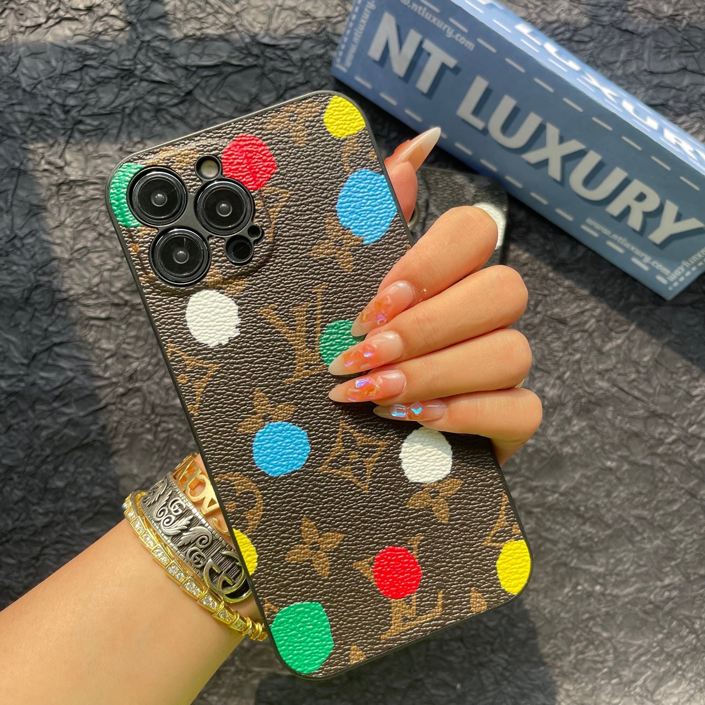 Yayoi Kusama Dots Love Phone Case For iPhone