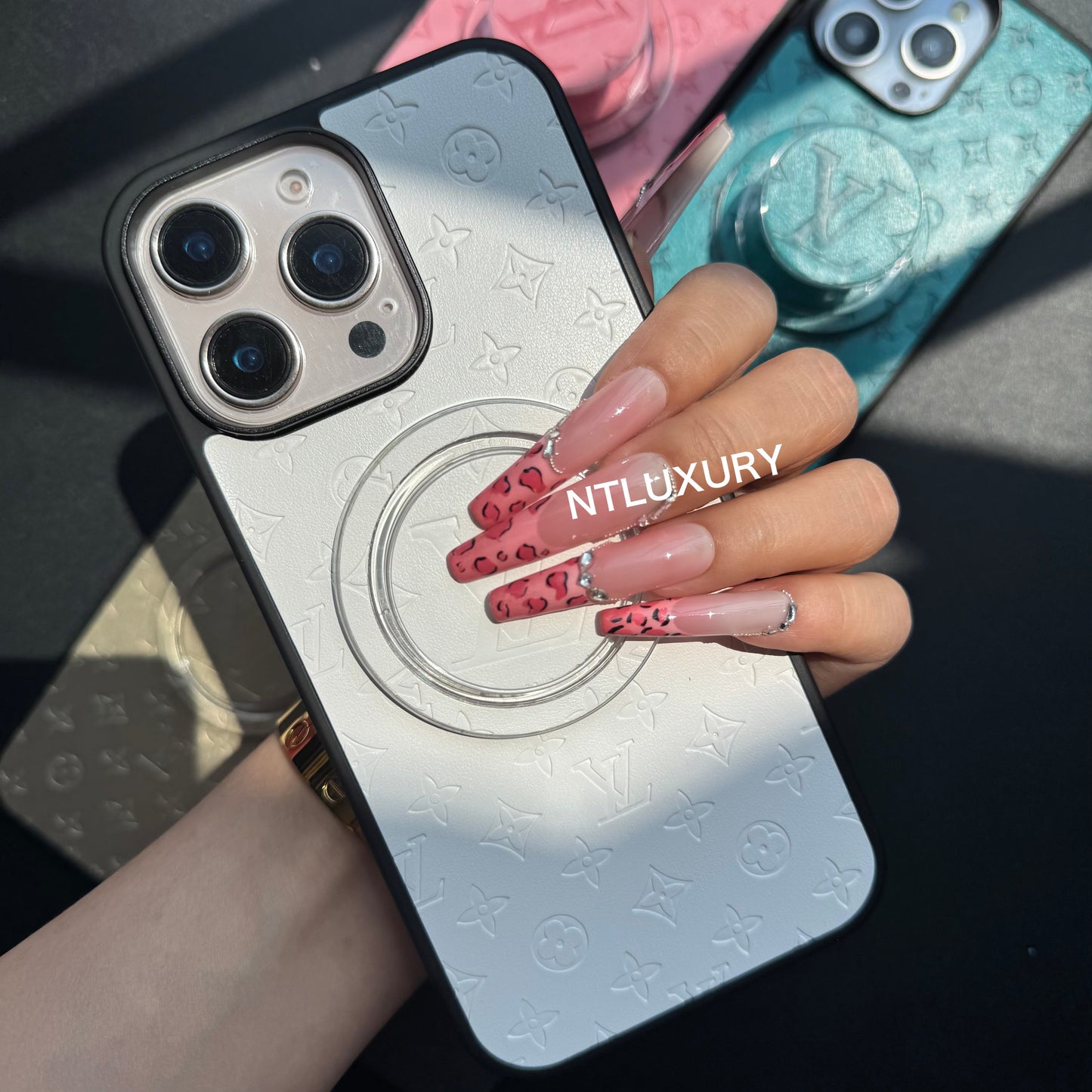 Unique Press Love iPhone Case with Magsafe Holder
