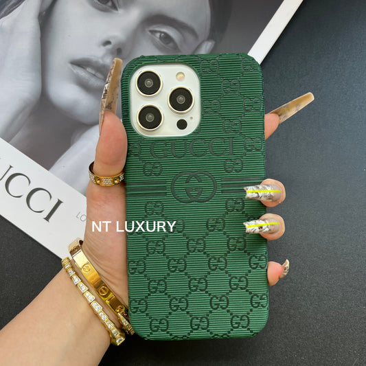 Coque de téléphone colorée au bon design (verte)