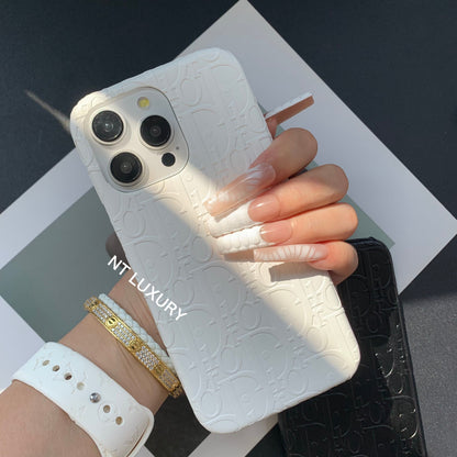 Cover per telefono con colomba in rilievo