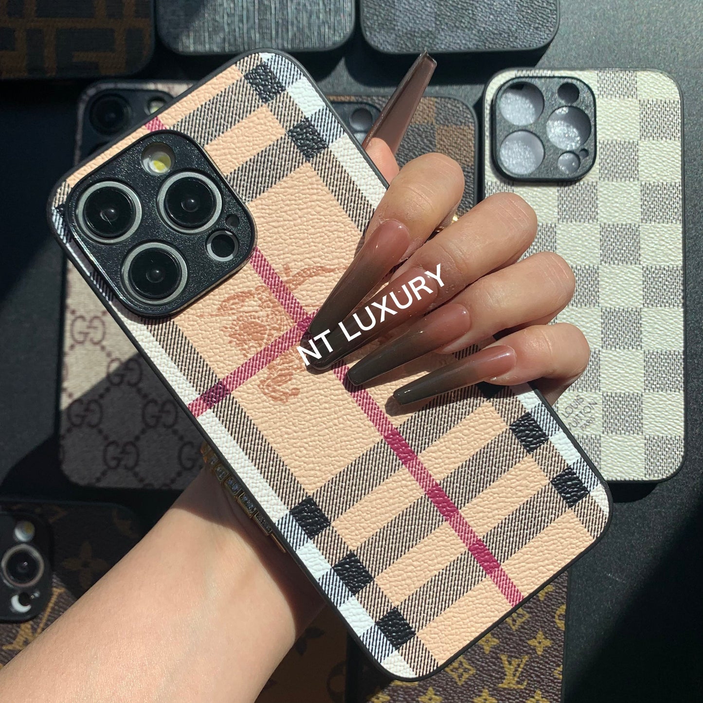 Traditional Phone Case with Camera Protection (B)
