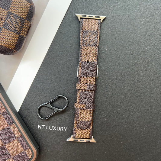 Traditional Touch Waistband For iWatch (Brown)