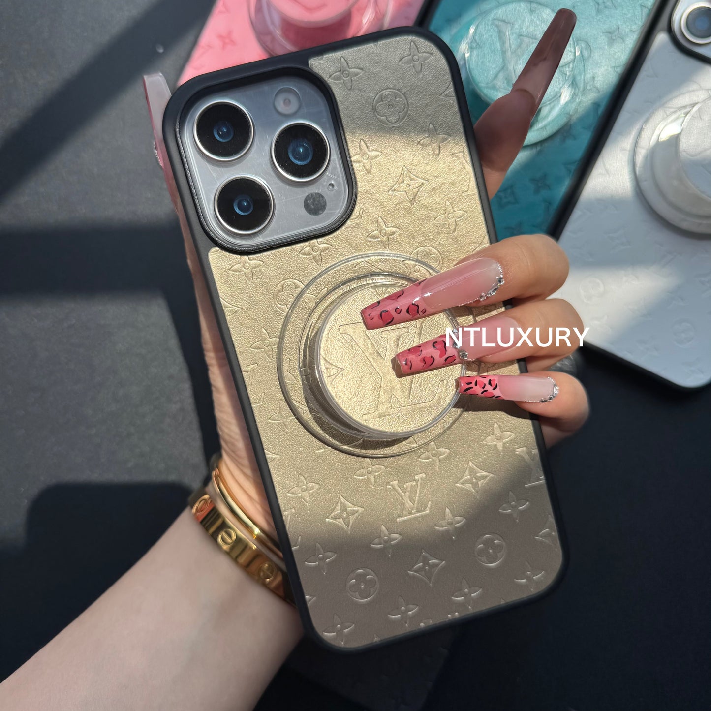 Unique Press Love iPhone Case with Magsafe Holder