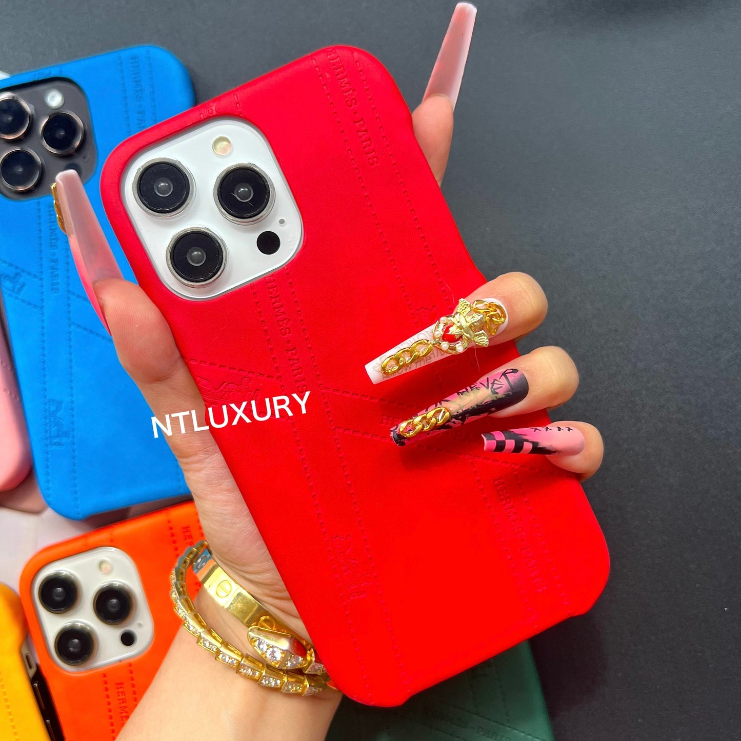 Colorful H Design Phone Case
