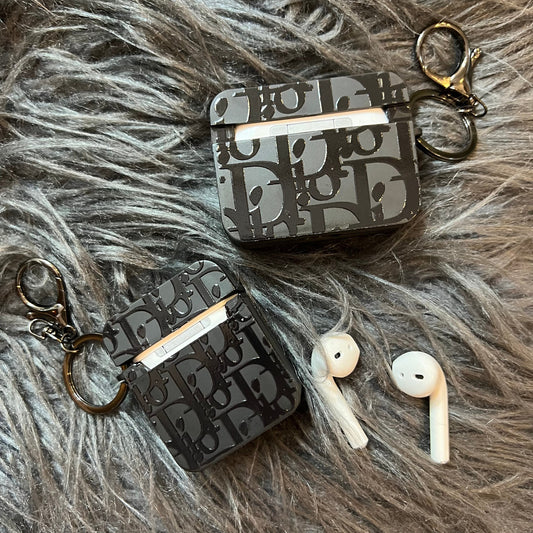 Black Trendy Airpods Case (Big Deal)