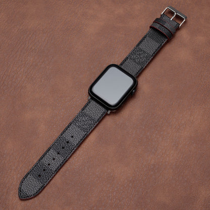 Correa clásica de cuero hecha a mano para Apple Watch