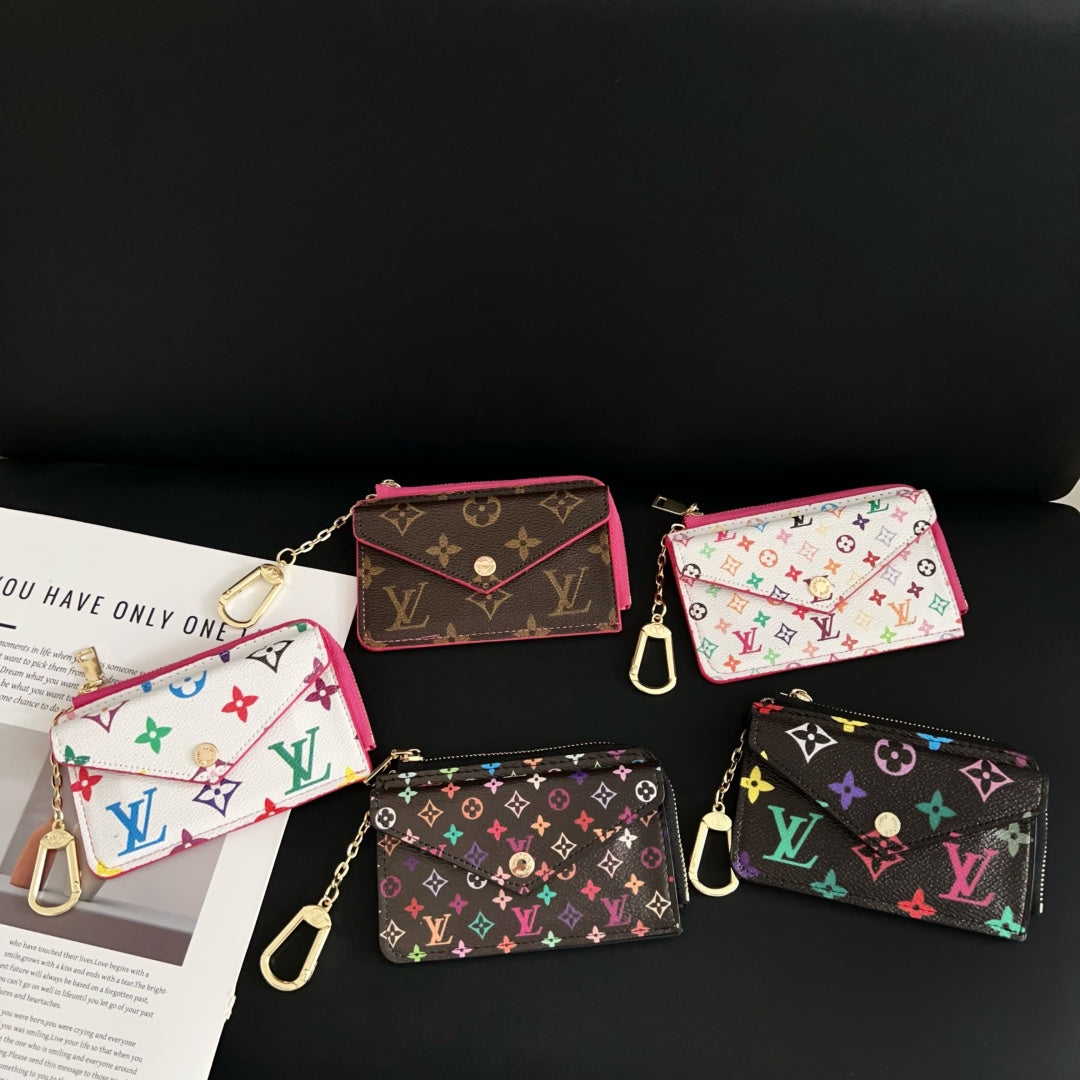 Small Love Girl Fancy Wallet (Colorful)
