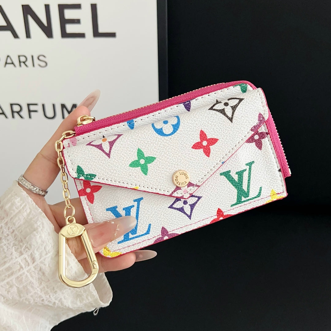 Small Love Girl Fancy Wallet (Colorful)