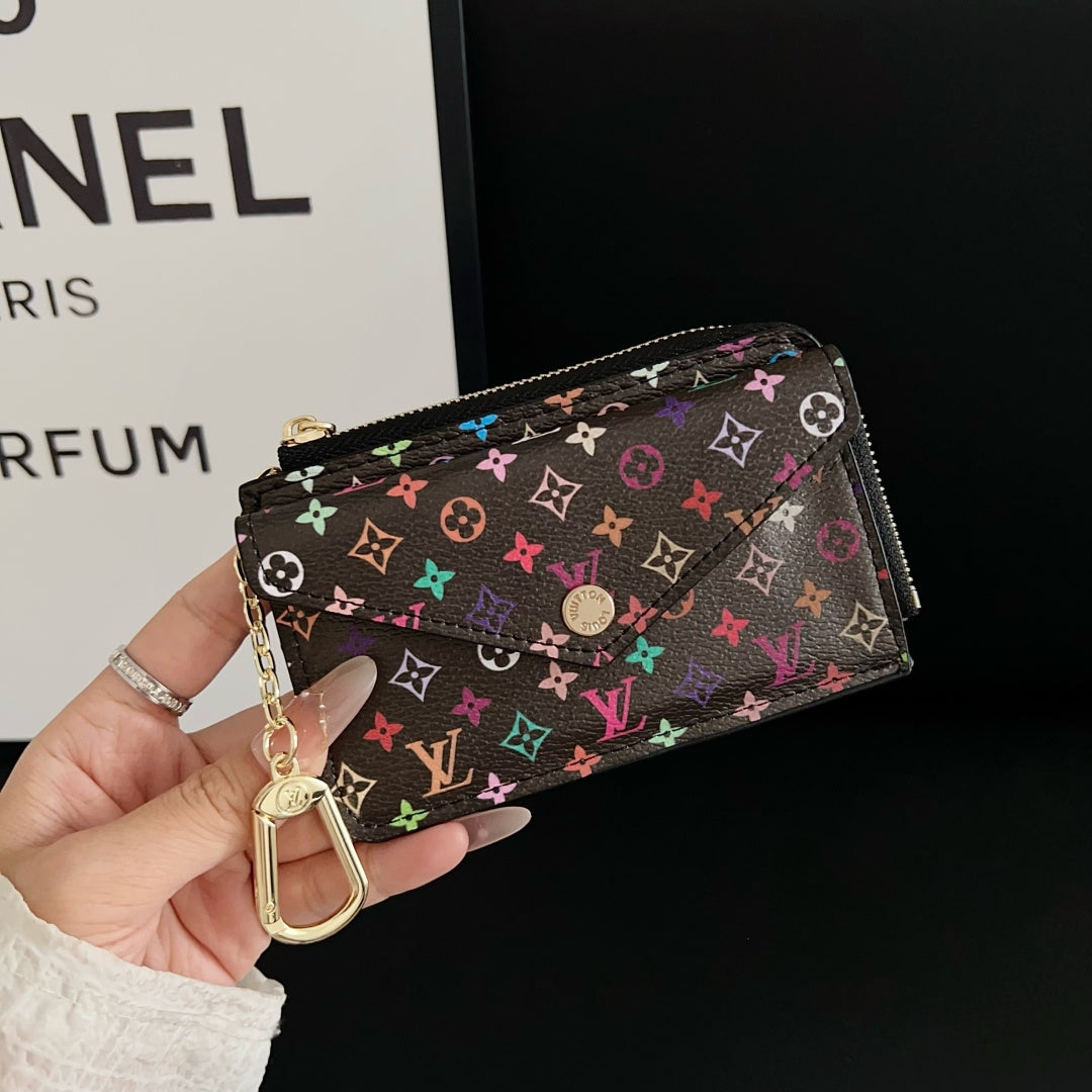 Small Love Girl Fancy Wallet (Colorful)