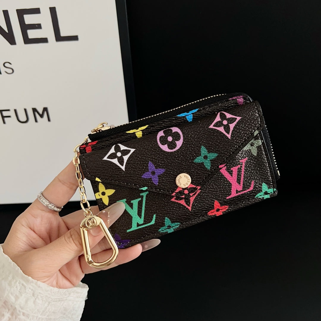 Small Love Girl Fancy Wallet (Colorful)