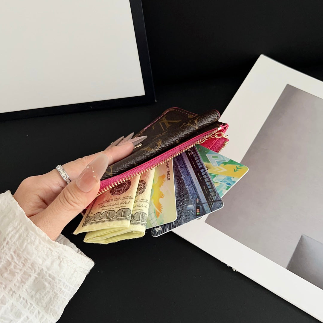 Small Love Girl Fancy Wallet (Colorful)