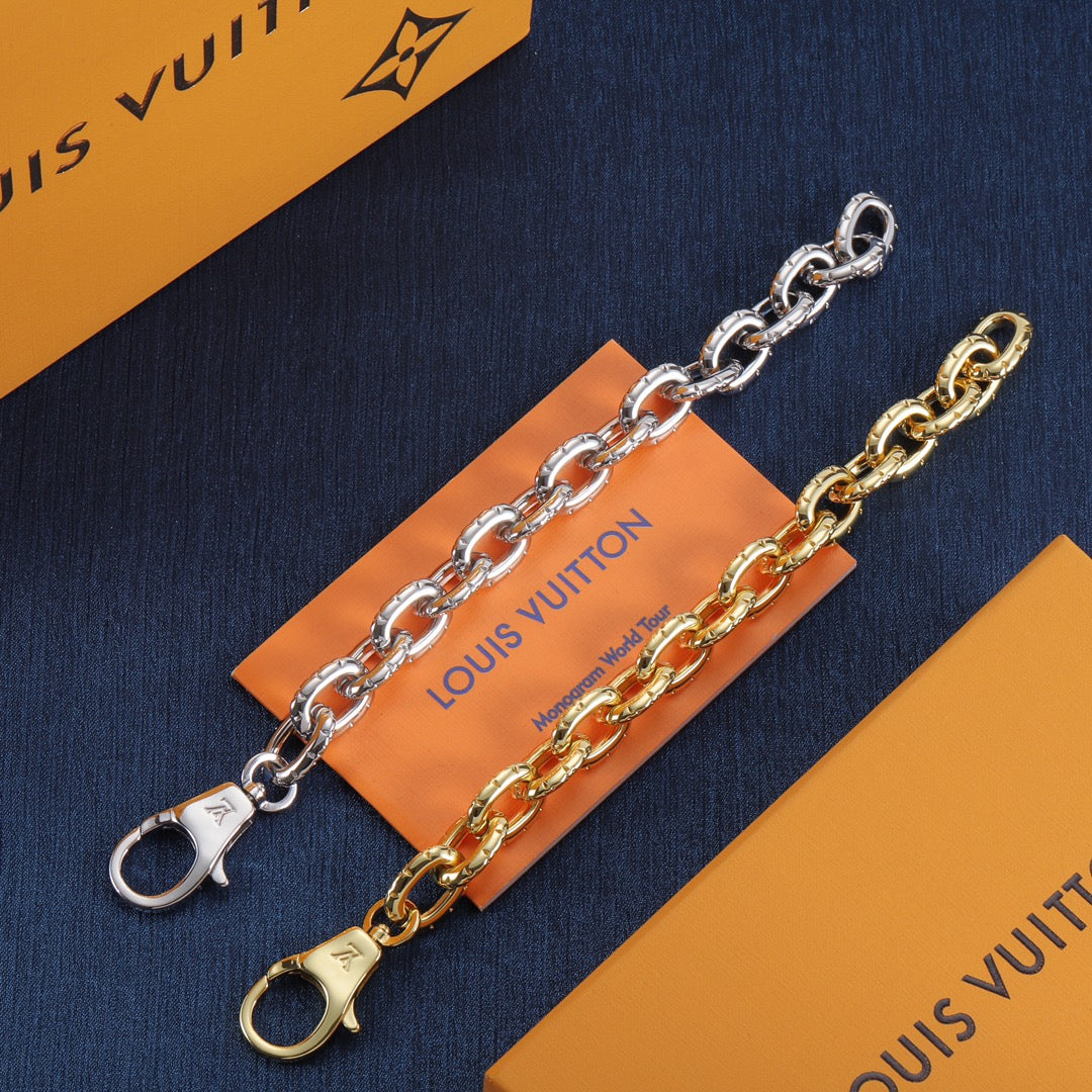 Fancy Love Chain Bracelet