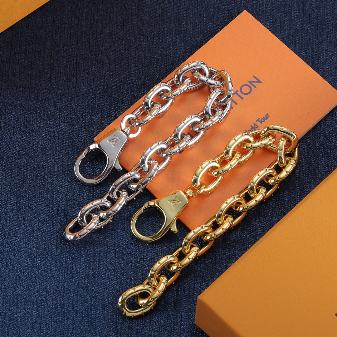 Fancy Love Chain Bracelet