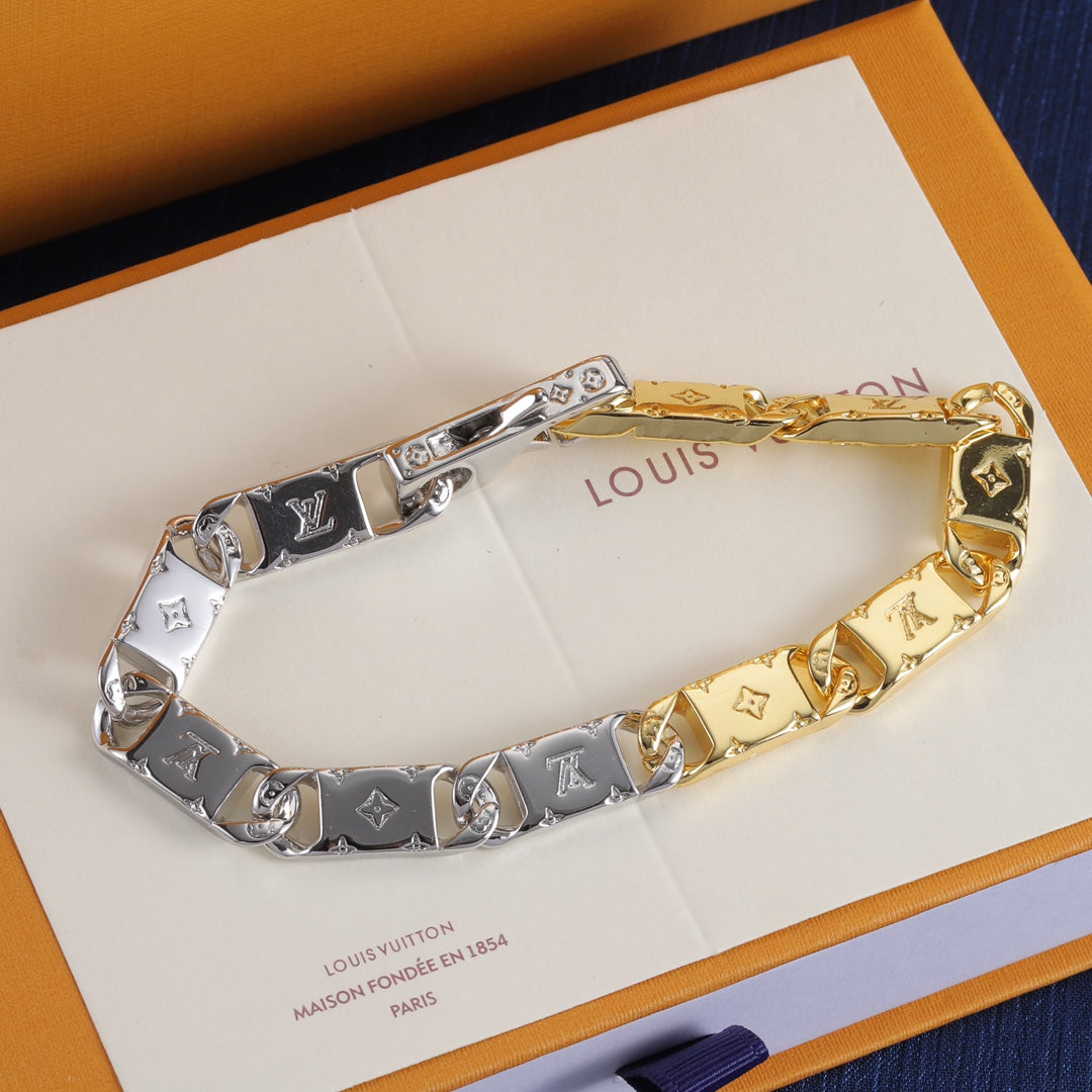 Fancy Double Love Color Bracelet