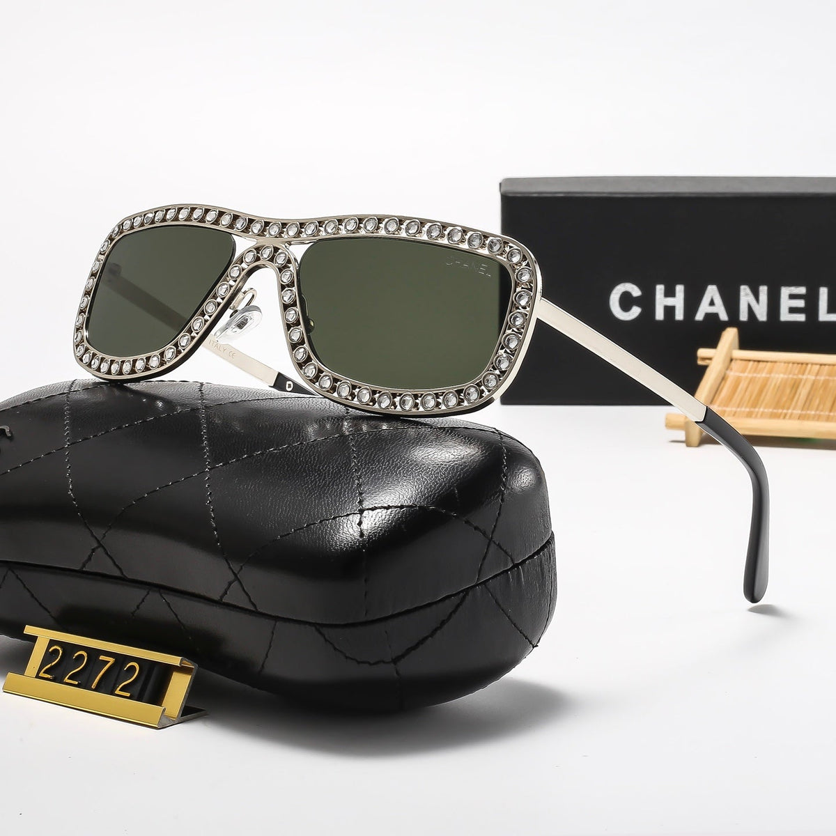CC Design Full Of Diamond Sunglasses