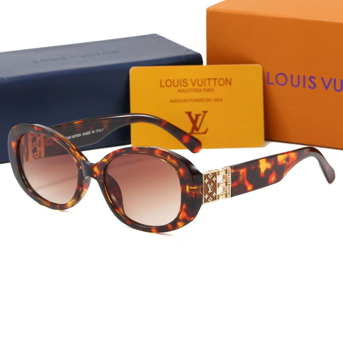 Love Letter Circle Design Fashion Sunglasses