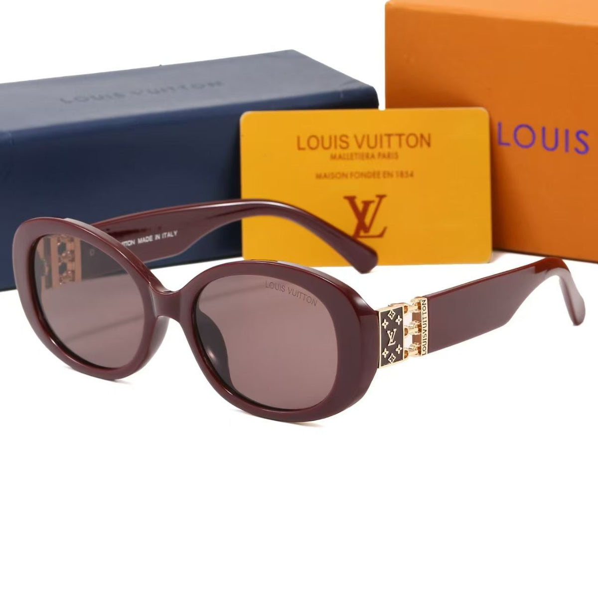 Love Letter Circle Design Fashion Sunglasses