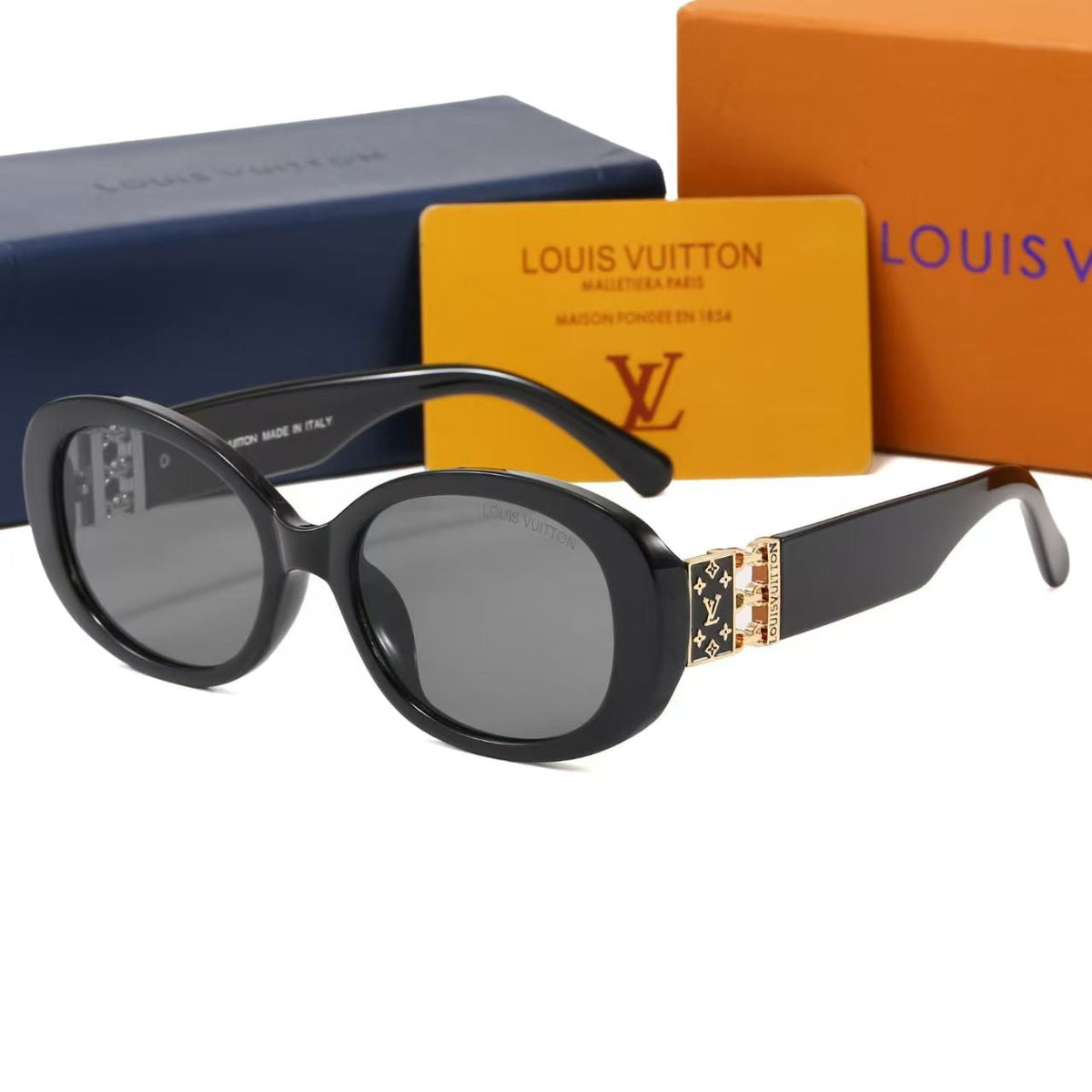 Love Letter Circle Design Fashion Sunglasses